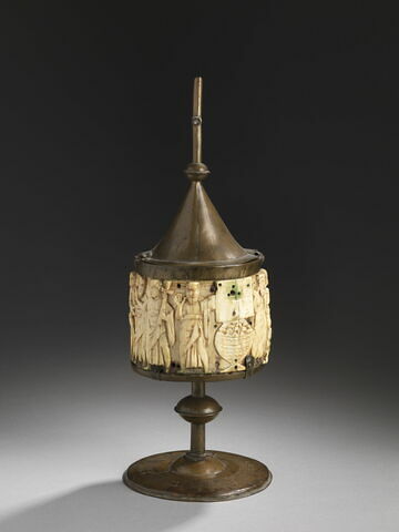 Pyxide de Lavoûte-Chilhac, d'une paire : le Christ et la Samaritaine ; Miracles du Christ, image 2/10