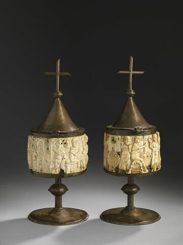 Pyxide de Lavoûte-Chilhac, d'une paire : le Christ et la Samaritaine ; Miracles du Christ, image 7/10