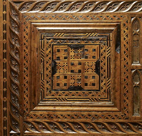 Coffre à décor de marqueterie, image 3/15
