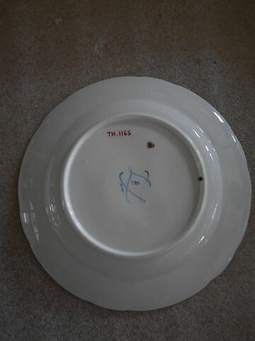 Assiette d'une paire (TH 1166), image 2/2