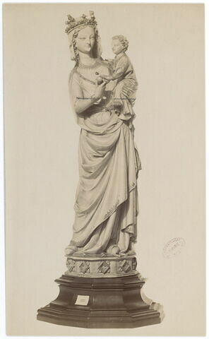 Vierge à l'Enfant de la Sainte-Chapelle, image 7/9