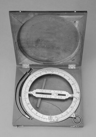 Anneau équinoxial universel et son étui, image 2/3