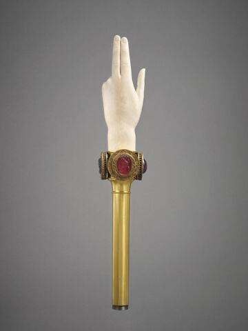 Main de Justice du Sacre avec anneau de Saint-Denis, image 5/9