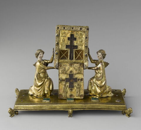 Reliquaire de la Vraie Croix porté par deux anges, image 13/28