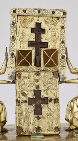 Reliquaire de la Vraie Croix porté par deux anges, image 5/28