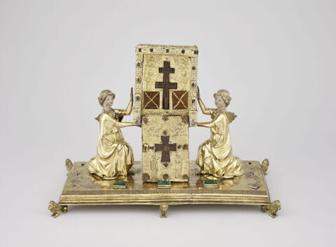 Reliquaire de la Vraie Croix porté par deux anges