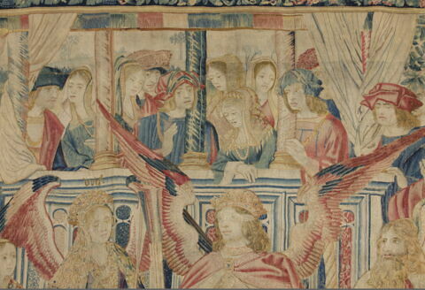Le triomphe de l'Amour, de la tenture des Triomphes de Pétrarque, image 8/11
