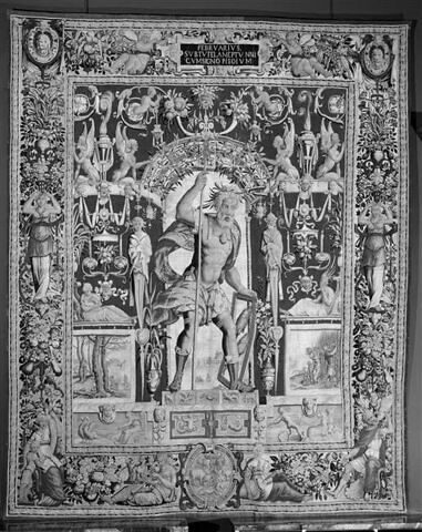 Neptune ou le Mois de Février, de la tenture des Mois grotesques, image 4/7