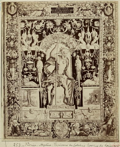 Neptune ou le Mois de Février, de la tenture des Mois grotesques, image 6/7