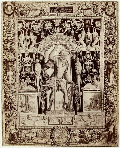 Neptune ou le Mois de Février, de la tenture des Mois grotesques, image 7/7