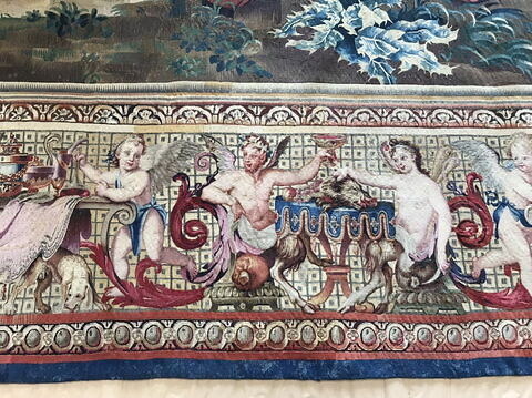 L'Amour et Psyché au bain, de la tenture des Sujets de la Fable ou des Amours de Psyché, image 5/19