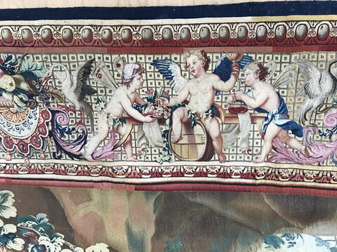 L'Amour et Psyché au bain, de la tenture des Sujets de la Fable ou des Amours de Psyché, image 16/19