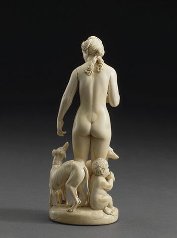 Statuette : Diane, un putto et deux chiens, image 8/8