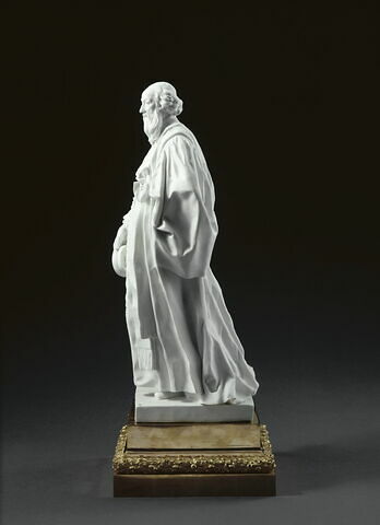 Le chancelier Michel de l'Hôpital (vers 1504-1573), biscuit de la série des 