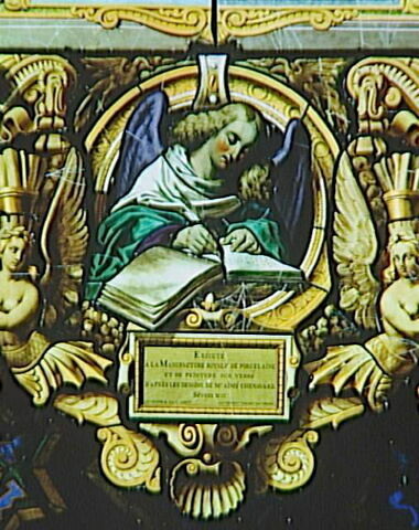 Vitrail de la Renaissance ou 