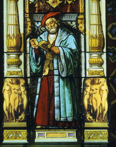 Vitrail de la Renaissance ou 