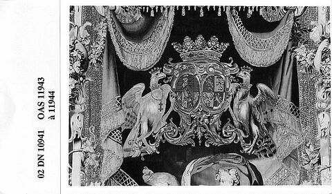 Portière représentant Vénus et l'Amour, de la Tenture des Attributs de la Marine, image 5/7