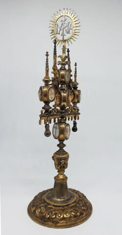 Reliquaire en forme d'édicule sur pied haut, image 3/3