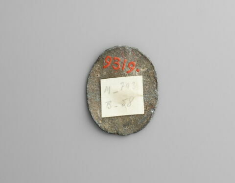 Plaquette : Jupiter Ammon de profil à droite, image 2/2