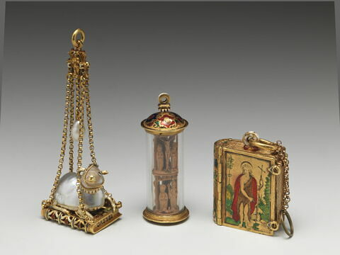 Pendentif reliquaire : L'Agneau mystique, image 4/11
