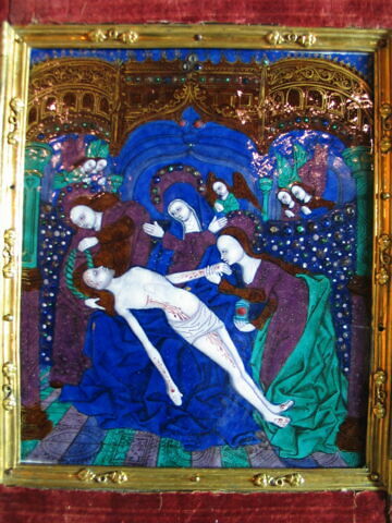 Triptyque : La Vierge de pitié entre saint Pierre et saint Paul, image 4/12