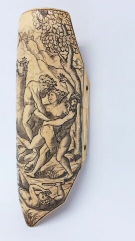 Brassard d'archer : L'enlèvement d'une Leucipide (?), image 3/7