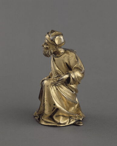 Support de la châsse de saint Germain à Saint-Germain-des-Prés : prophète, image 3/4