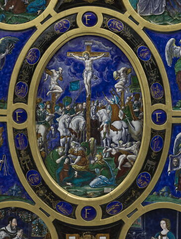 Retable de la Sainte-Chapelle : La Crucifixion, image 3/32