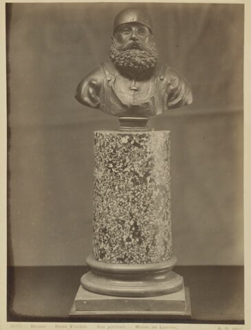 Buste : Peter Vischer par lui-même., image 6/6