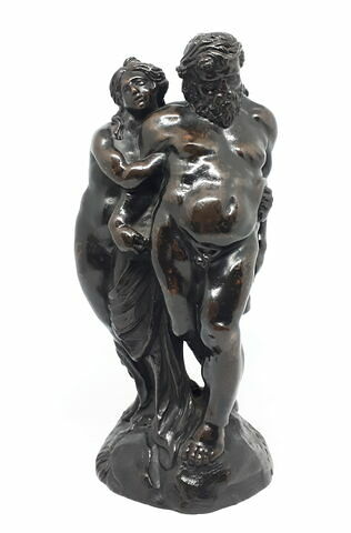 Groupe sculpté : Silène ivre, image 4/4