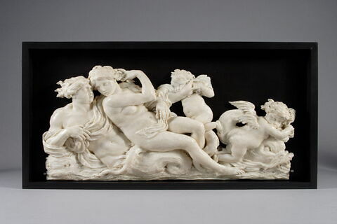 Triton, naïade et deux amours