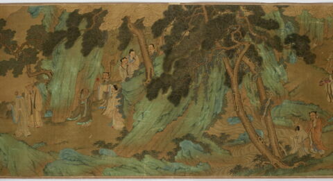 Rouleau: Immortels dans un paysage, image 7/18