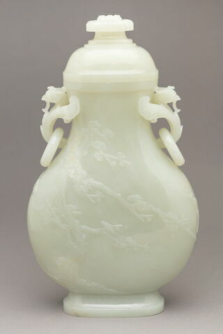 Vase bouteille à décor de phénix, image 4/10