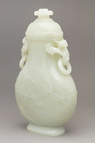 Vase bouteille à décor de phénix, image 9/10