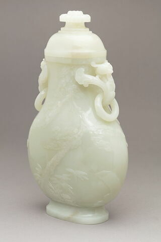 Vase bouteille à décor de phénix, image 10/10