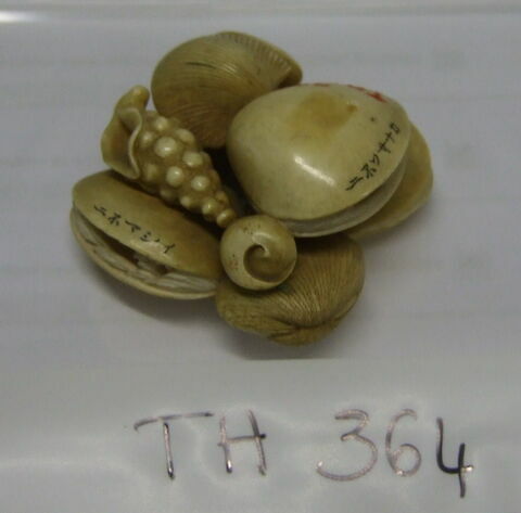 Netsuke : Coquillages., image 3/3