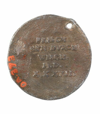 Médaille : Hans Wolf Otmar / inscription, image 2/2