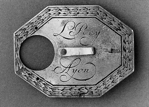 Platine d'un cadran solaire horizontal de poche, image 2/5