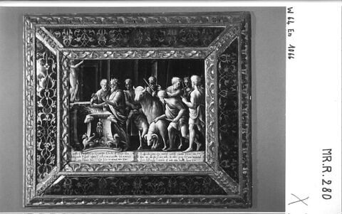 Plaque : Le Père de Psyché consulte l'oracle d'Apollon, image 9/10