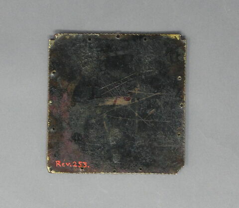 Plaque émaillée : les saints Sébastien, Liévin, Tranquillin, image 4/8