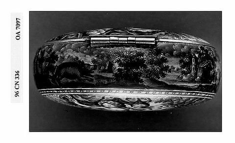 Boîte de montre en or et émail peint, image 8/19