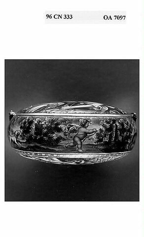Boîte de montre en or et émail peint, image 9/19