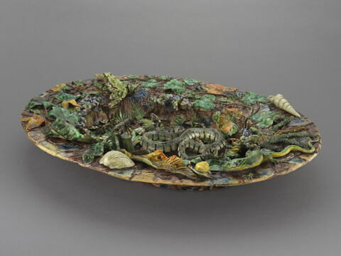 Plat ovale orné, image 4/10
