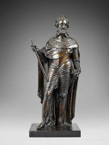 Statuette : Henri IV en cuirasse