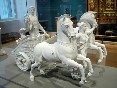 Le Génie des Arts traîné par la Victoire - Pièce du surtout de Napoléon Ier, image 2/2