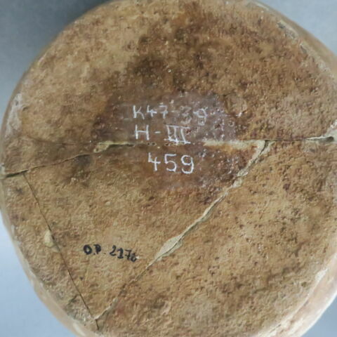 Cruche flammulée à fond bombé, image 2/2