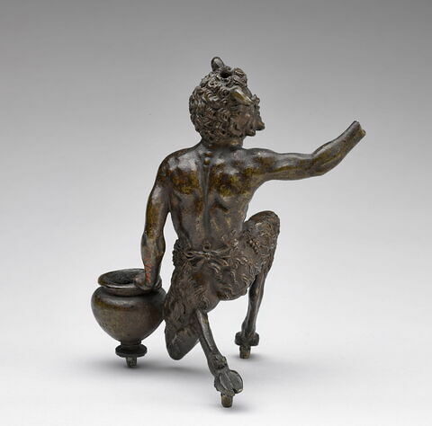 Encrier : satyre agenouillé, image 6/6
