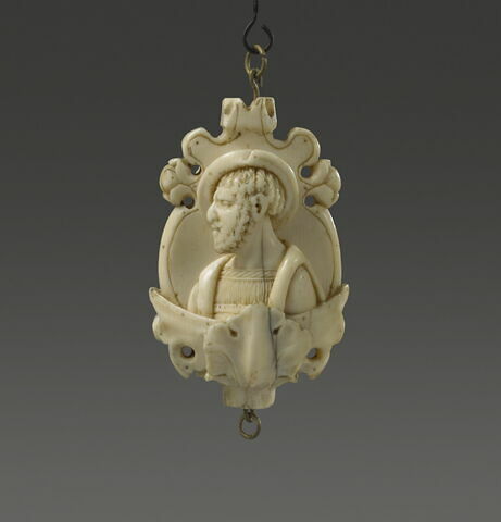 Pendentif avec profils masculin et féminin, image 4/4