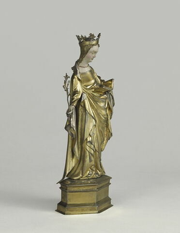 Statuette : sainte Dorothée (?), image 4/4