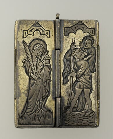 Triptyque-reliquaire ouvrant, image 6/8